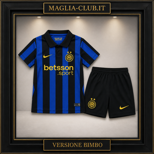INTER KIT BIMBO PRIMA MAGLIA HOME CASA 26 / 27