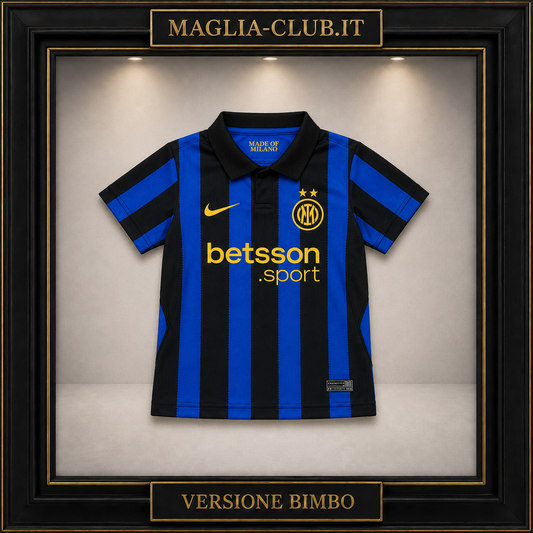 INTER KIT BIMBO PRIMA MAGLIA HOME CASA 26 / 27