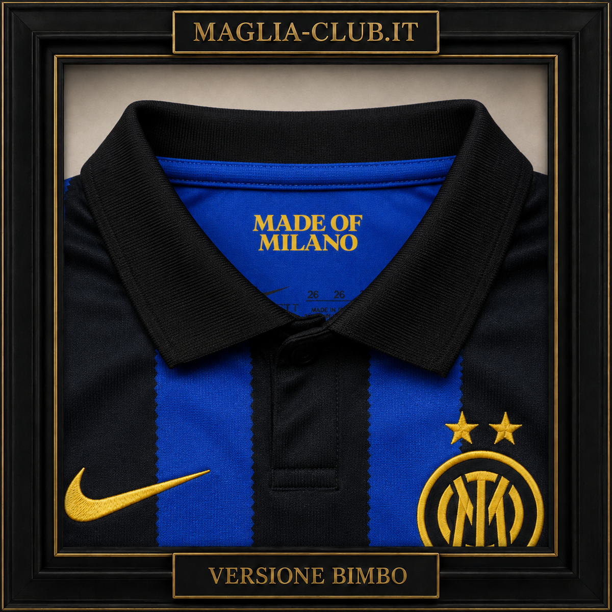 INTER KIT BIMBO PRIMA MAGLIA HOME CASA 26 / 27