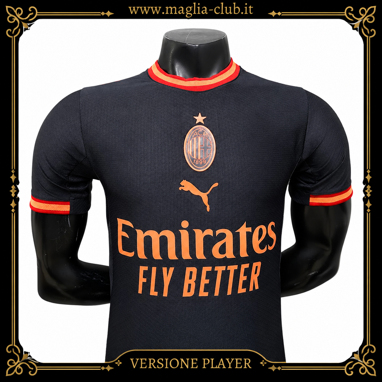 MILAN TERZA MAGLIA THIRD TRASFERTA 26 / 27