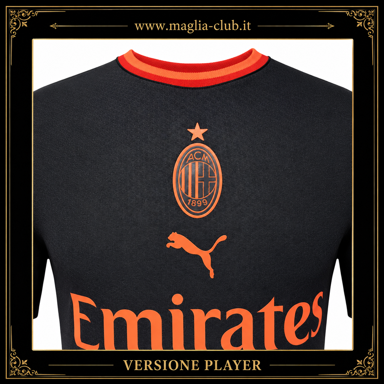 MILAN TERZA MAGLIA THIRD TRASFERTA 26 / 27