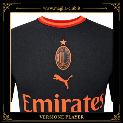 MILAN TERZA MAGLIA THIRD TRASFERTA 26 / 27