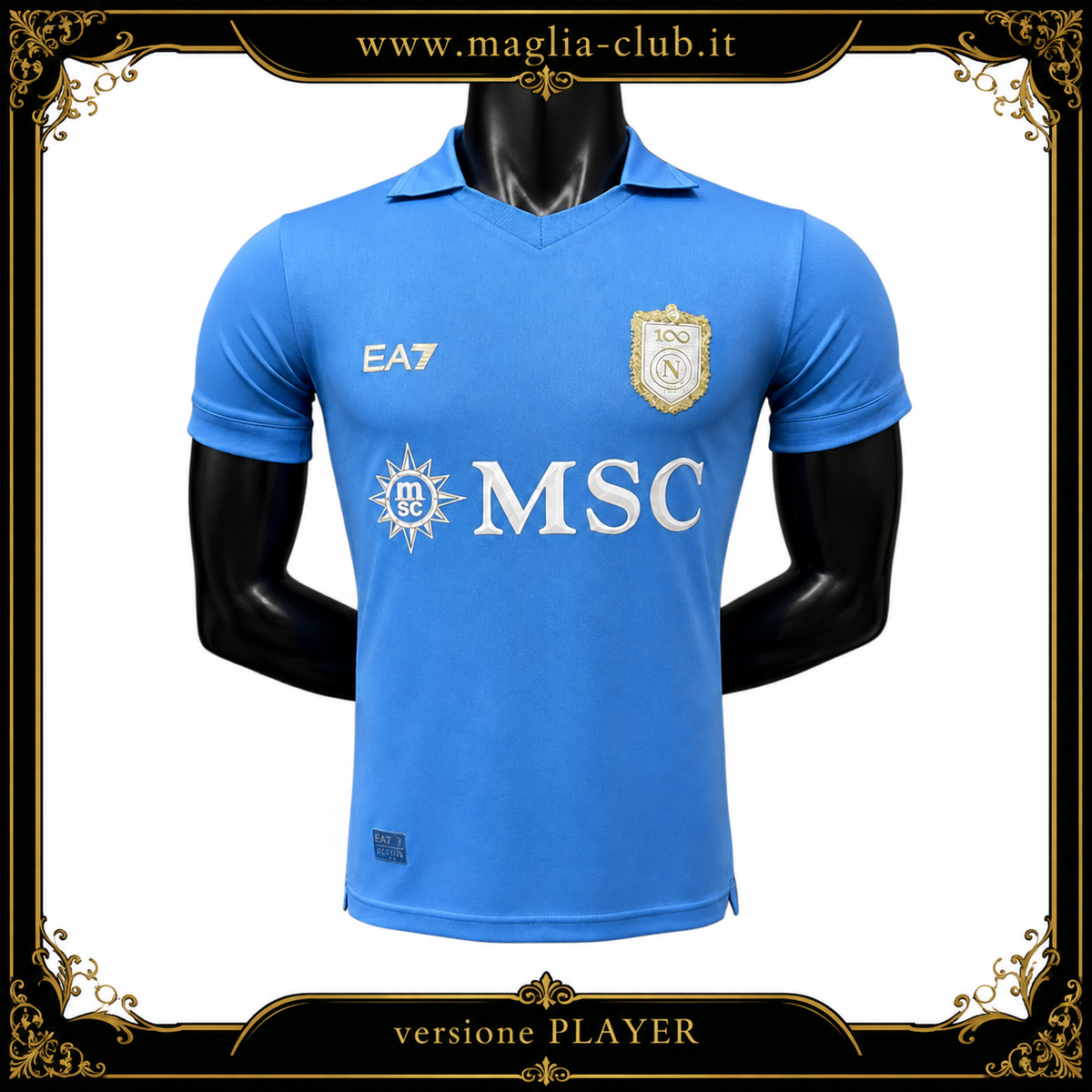 NAPOLI PRIMA MAGLIA HOME  CASA 26 / 27 CENTENARIO