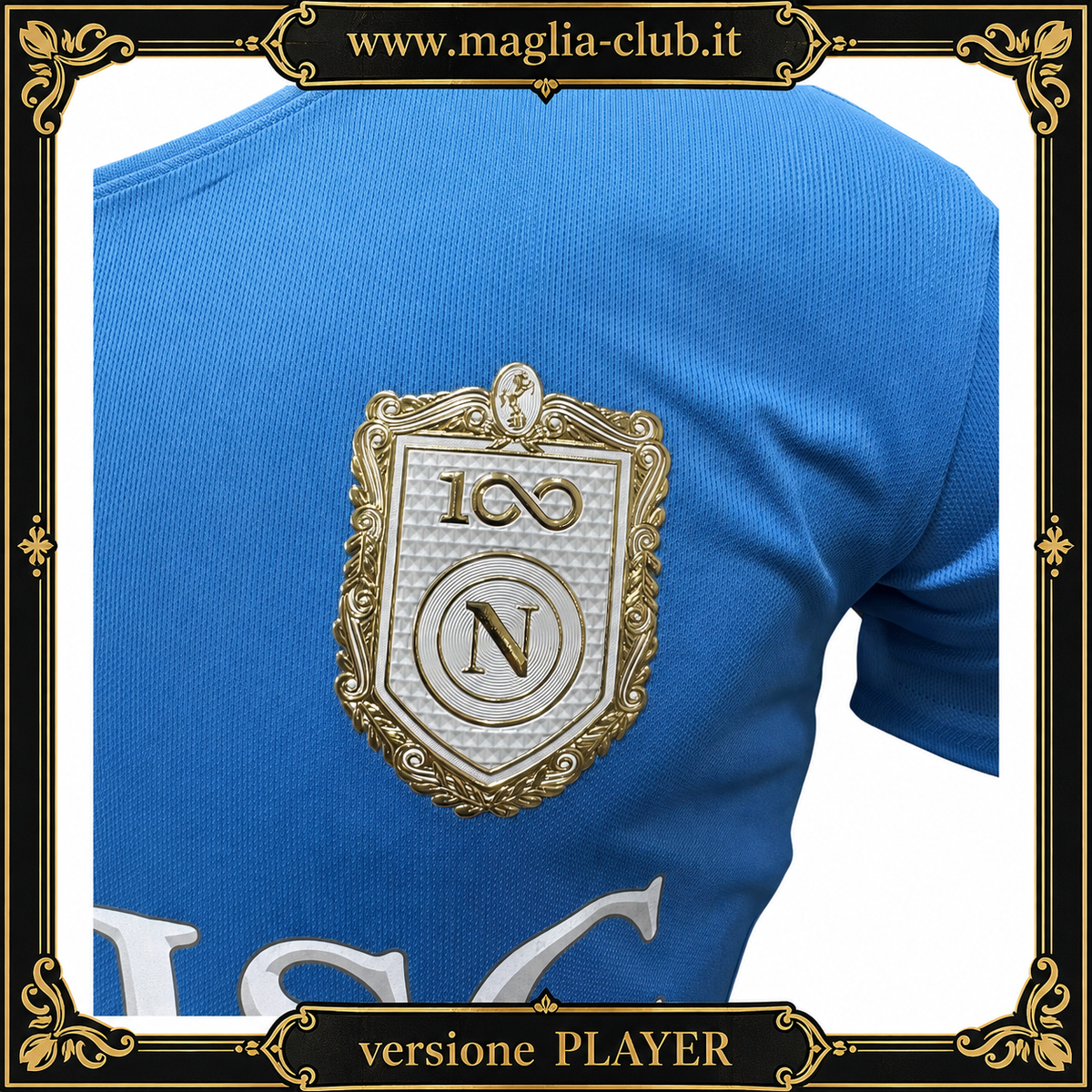 NAPOLI PRIMA MAGLIA HOME  CASA 26 / 27 CENTENARIO