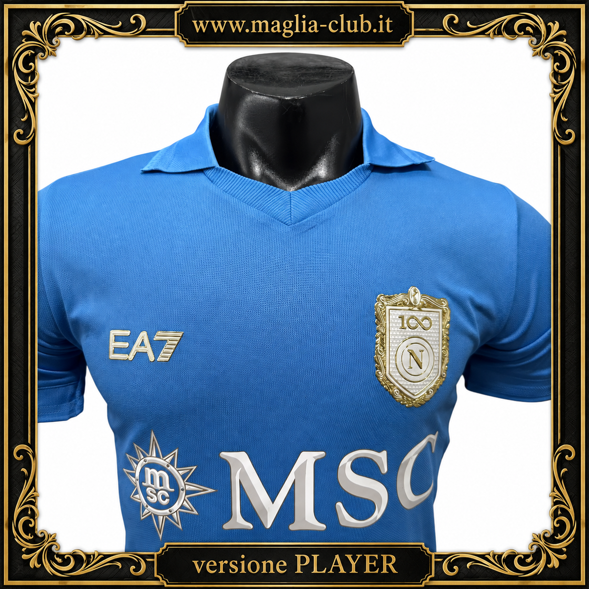NAPOLI PRIMA MAGLIA HOME  CASA 26 / 27 CENTENARIO