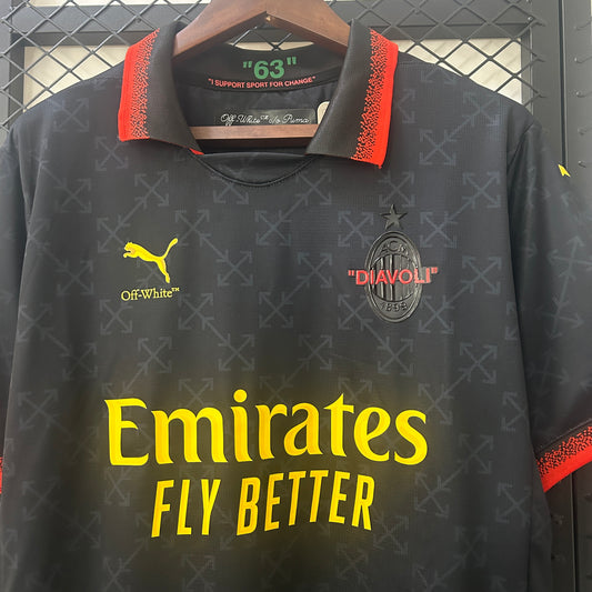 MILAN OFF WHITE MAGLIA NERA 24 / 25