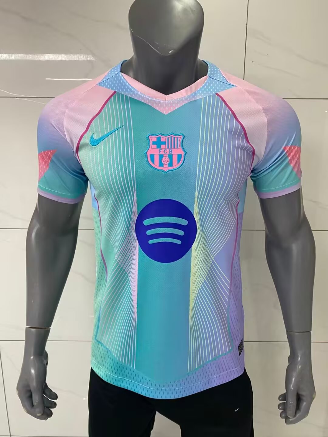 BARCELLONA MAGLIA CELESTE ROSA PINK 25 / 26