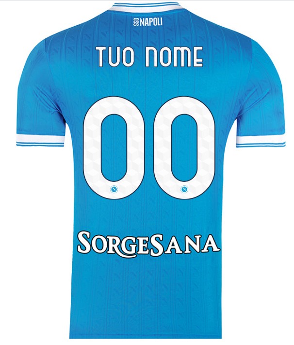 NAPOLI PRIMA MAGLIA HOME  CASA 25 / 26 CAMPIONI D'ITALIA