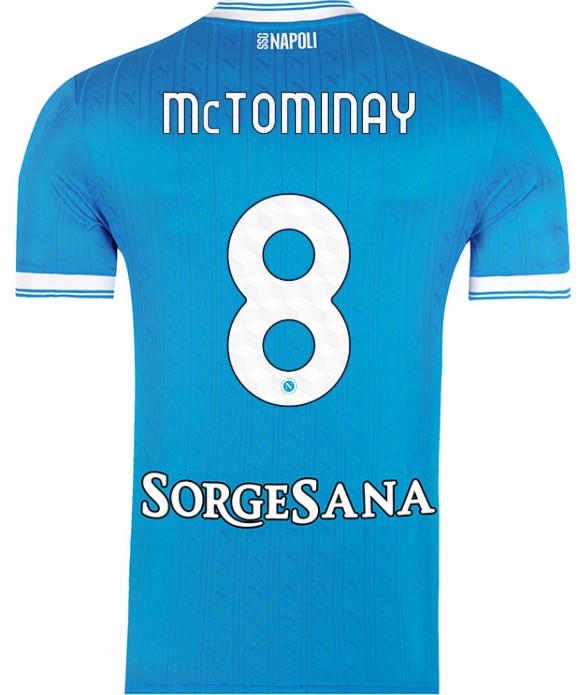 NAPOLI PRIMA MAGLIA HOME  CASA 25 / 26 CAMPIONI D'ITALIA
