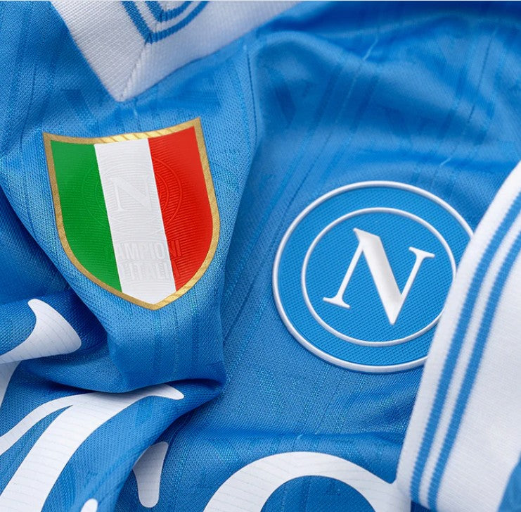 NAPOLI PRIMA MAGLIA HOME  CASA 25 / 26 CAMPIONI D'ITALIA
