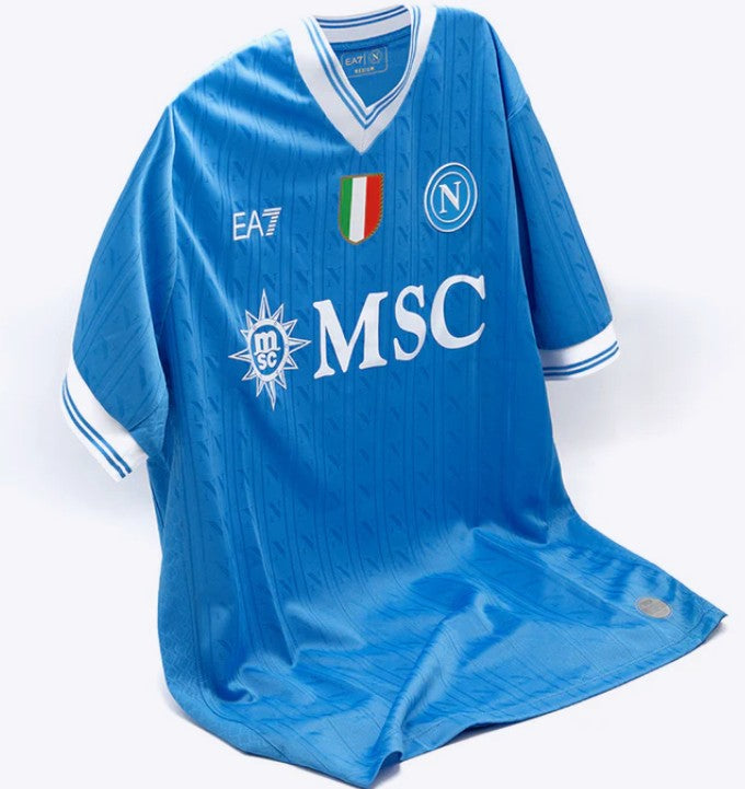 NAPOLI PRIMA MAGLIA HOME  CASA 25 / 26 CAMPIONI D'ITALIA