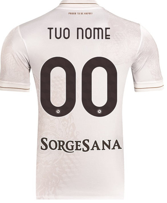 NAPOLI SECONDA MAGLIA AWAY TRASFERTA 25 / 26 CAMPIONI D'ITALIA