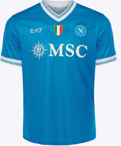 NAPOLI PRIMA MAGLIA HOME  CASA 25 / 26 CAMPIONI D'ITALIA