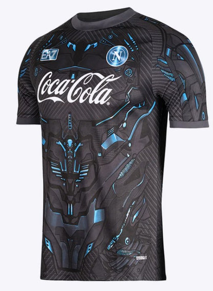 NAPOLI MAGLIA ALLENAMENTO CYBORG NERO 2025 / 2026