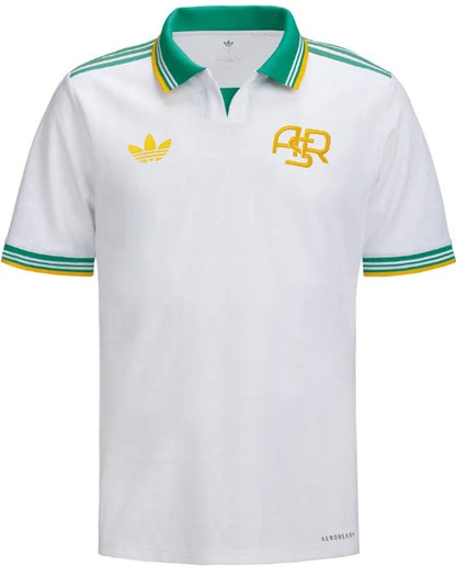 ROMA TERZA MAGLIA THIRD 25 / 26 BIANCO VERDE GIALLO 2025/2026