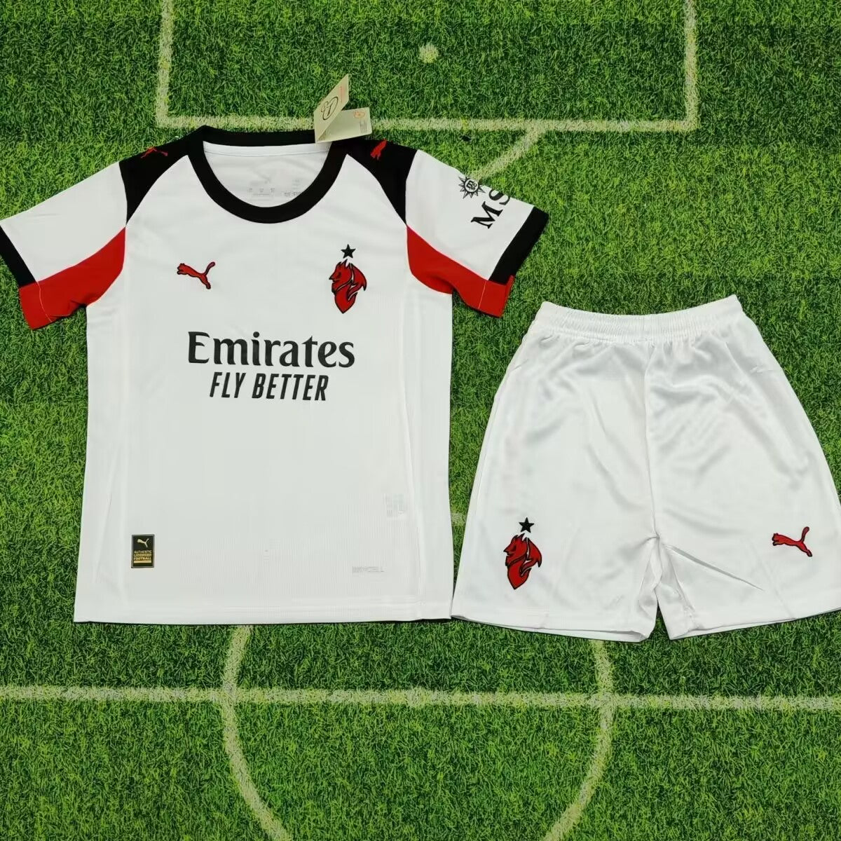 MILAN KIT BIMBO SECONDA MAGLIA AWAY TRASFERTA 25 / 26