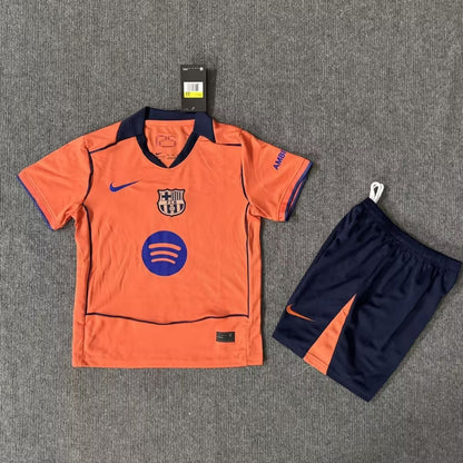 BARCELLONA KIT BIMBO TERZA MAGLIA TRASFERTA 25/26