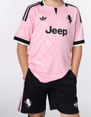 JUVENTUS KIT BIMBO PINK ROSA AWAY FUORI CASA 26 / 27