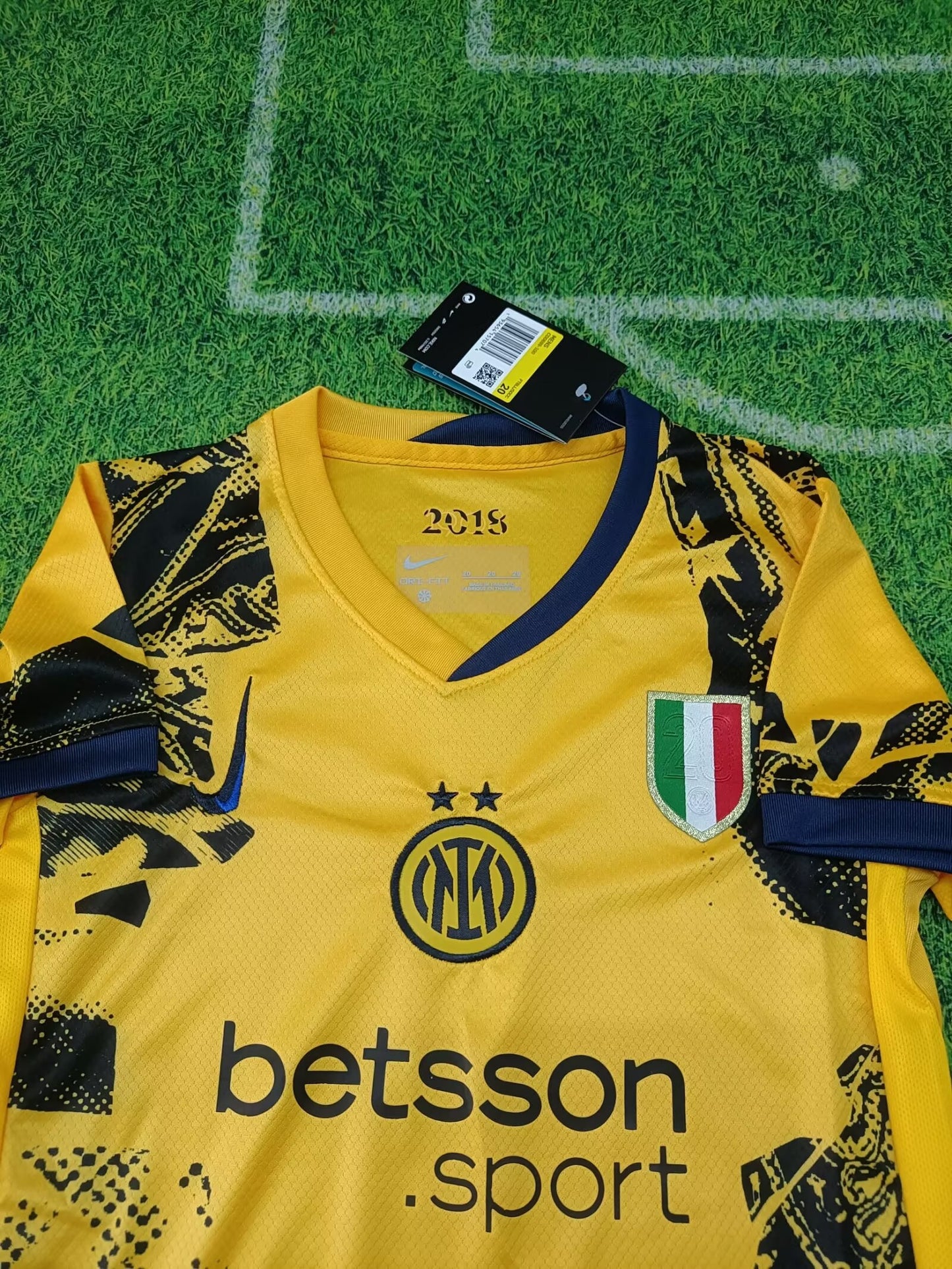 INTER KIT BIMBO TERZA MAGLIA GIALLA  24 / 25