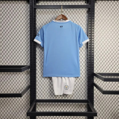MANCHESTER CITY KIT BIMBO DIVISA PRIMA MAGLIA HOME CASA 25 / 26