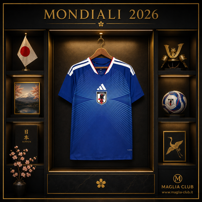 GIAPPONE PRIMA MAGLIA HOME CASA MONDIALI 26