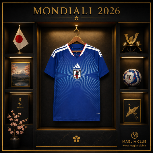 GIAPPONE PRIMA MAGLIA HOME CASA MONDIALI 26