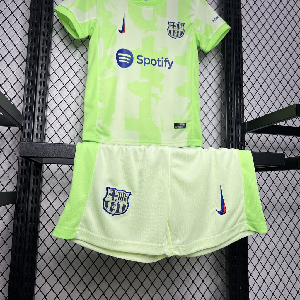 BARCELLONA KIT BIMBO AWAY SECONDA MAGLIA TRASFERTA 24 / 25