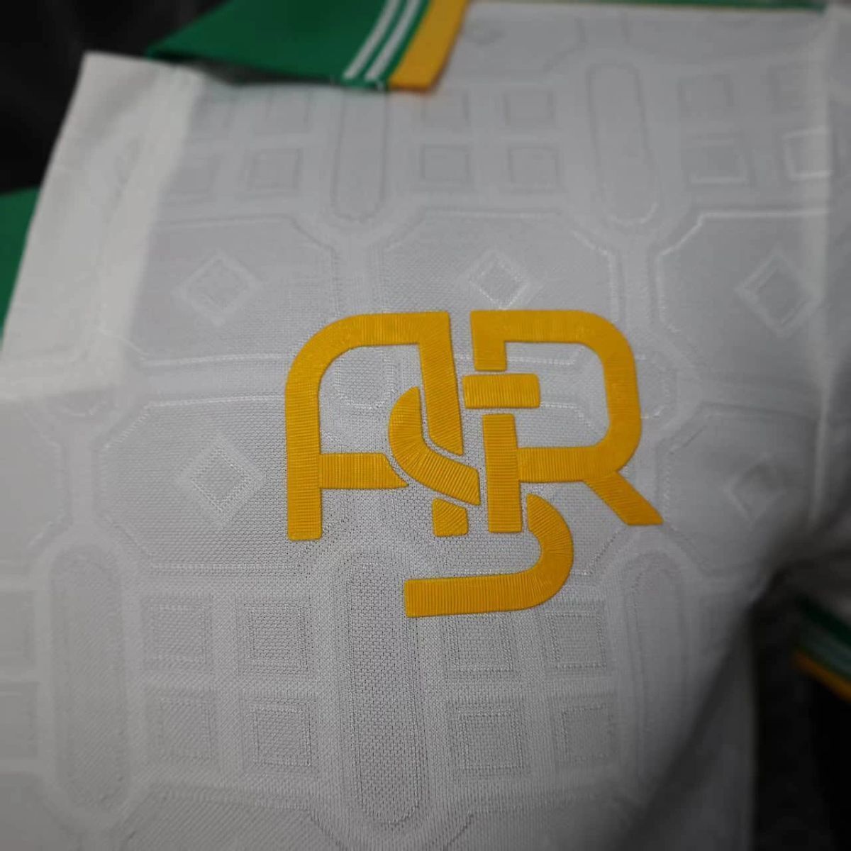 ROMA TERZA MAGLIA THIRD 25 / 26 BIANCO VERDE GIALLO 2025/2026