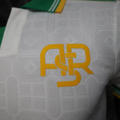 ROMA TERZA MAGLIA THIRD 25 / 26 BIANCO VERDE GIALLO 2025/2026