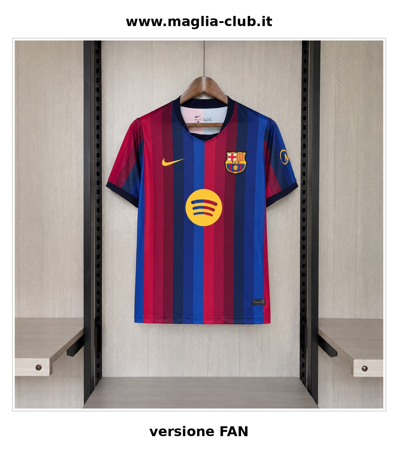 BARCELLONA PRIMA MAGLIA HOME CASA 26 / 27