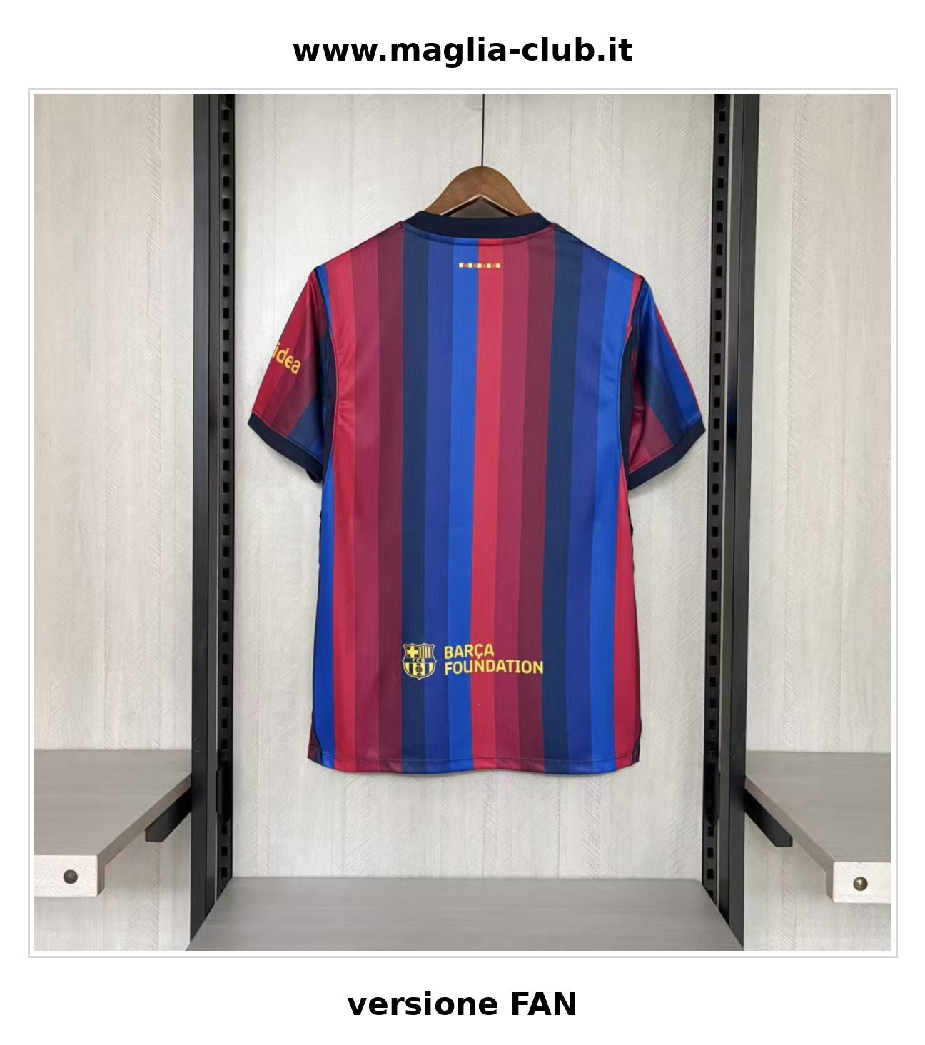 BARCELLONA PRIMA MAGLIA HOME CASA 26 / 27