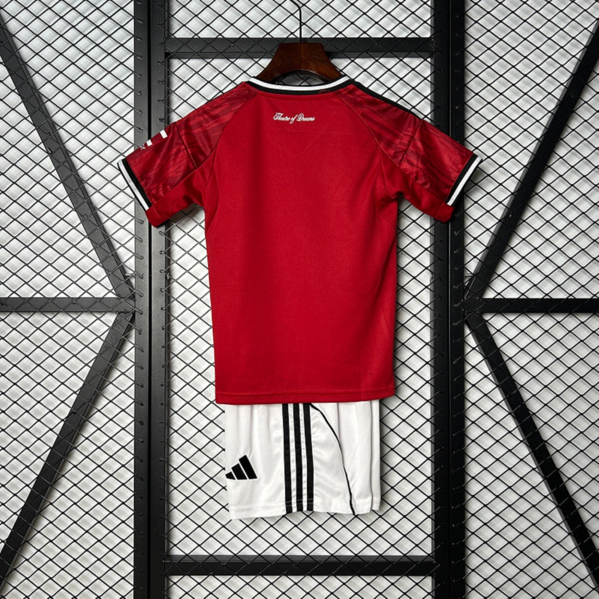 MANCHESTER UNITED KIT BIMBO PRIMA HOME CASA MAGLIA 25 / 26