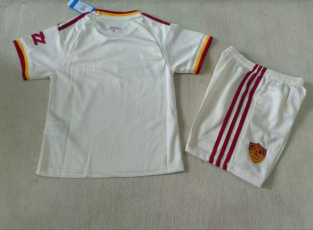 ROMA KIT BIMBO SECONDA MAGLIA AWAY TRASFERTA 26 / 27