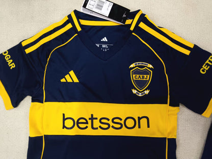 BOCA JUNIORS KIT BIMBO PRIMA MAGLIA HOME CASA 25 / 26