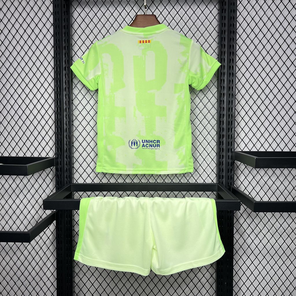 BARCELLONA KIT BIMBO AWAY SECONDA MAGLIA TRASFERTA 24 / 25