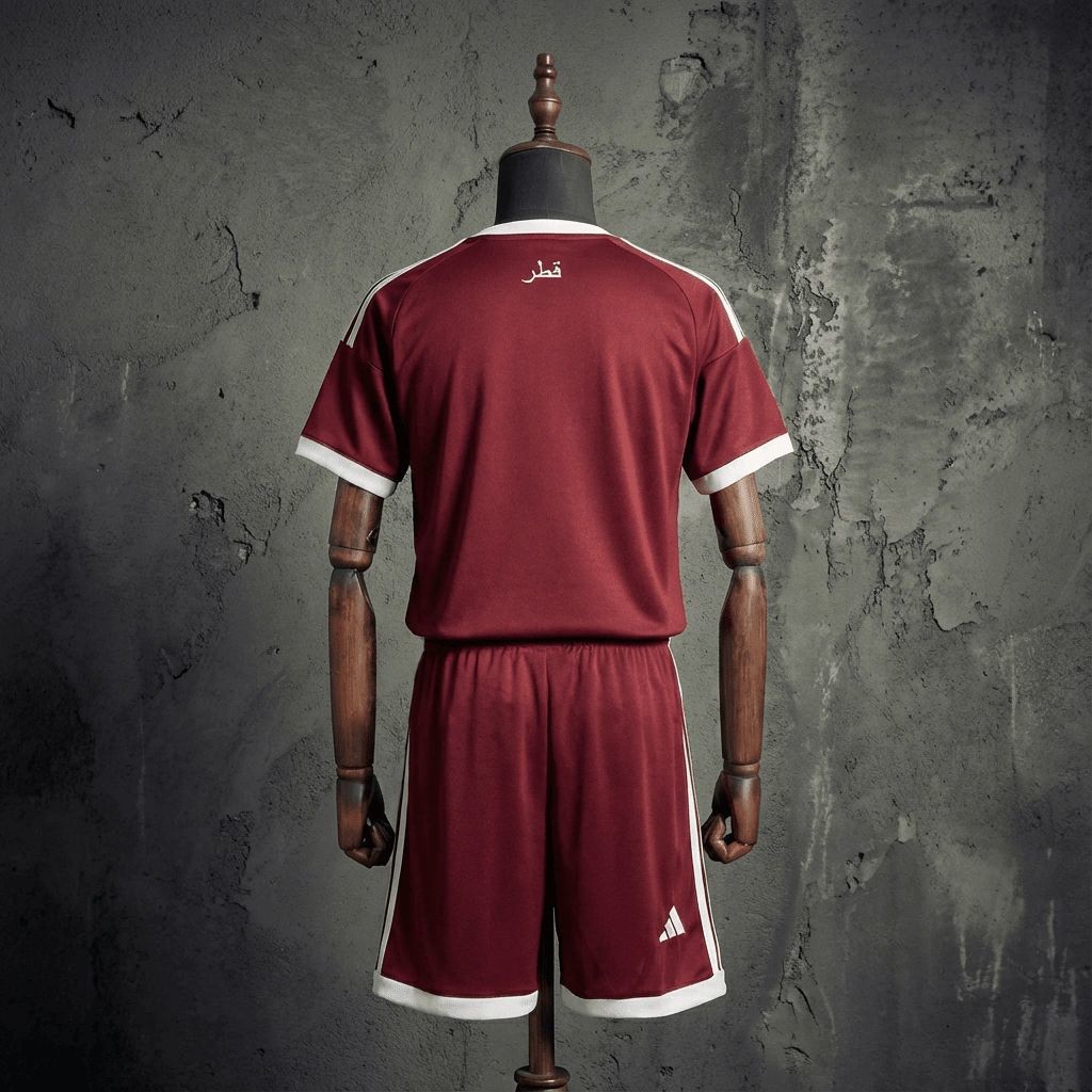 QATAR KIT BIMBO PRIMA MAGLIA HOME CASA MONDIALI 26