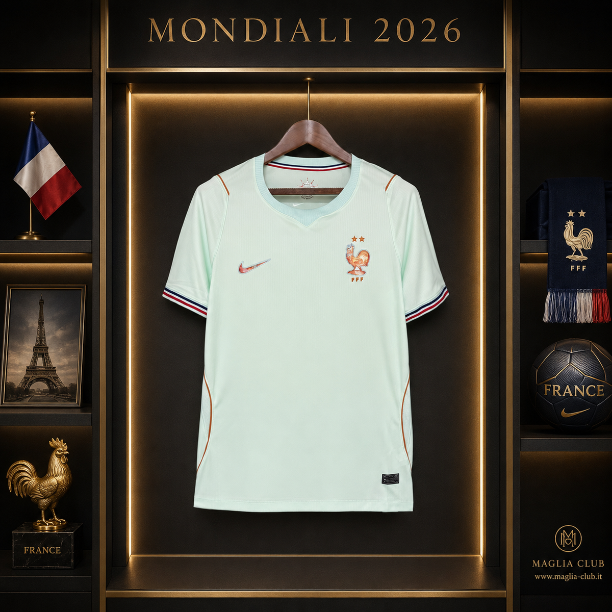 FRANCIA SECONDA MAGLIA AWAY FUORI CASA MONDIALI 26