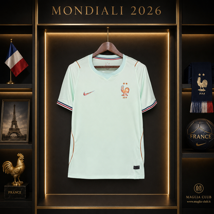 FRANCIA SECONDA MAGLIA AWAY FUORI CASA MONDIALI 26