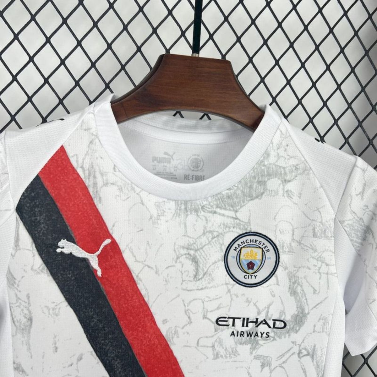 MANCHESTER CITY KIT BIMBO DIVISA SECONDA MAGLIA AWAY TRASFERTA 25 / 26