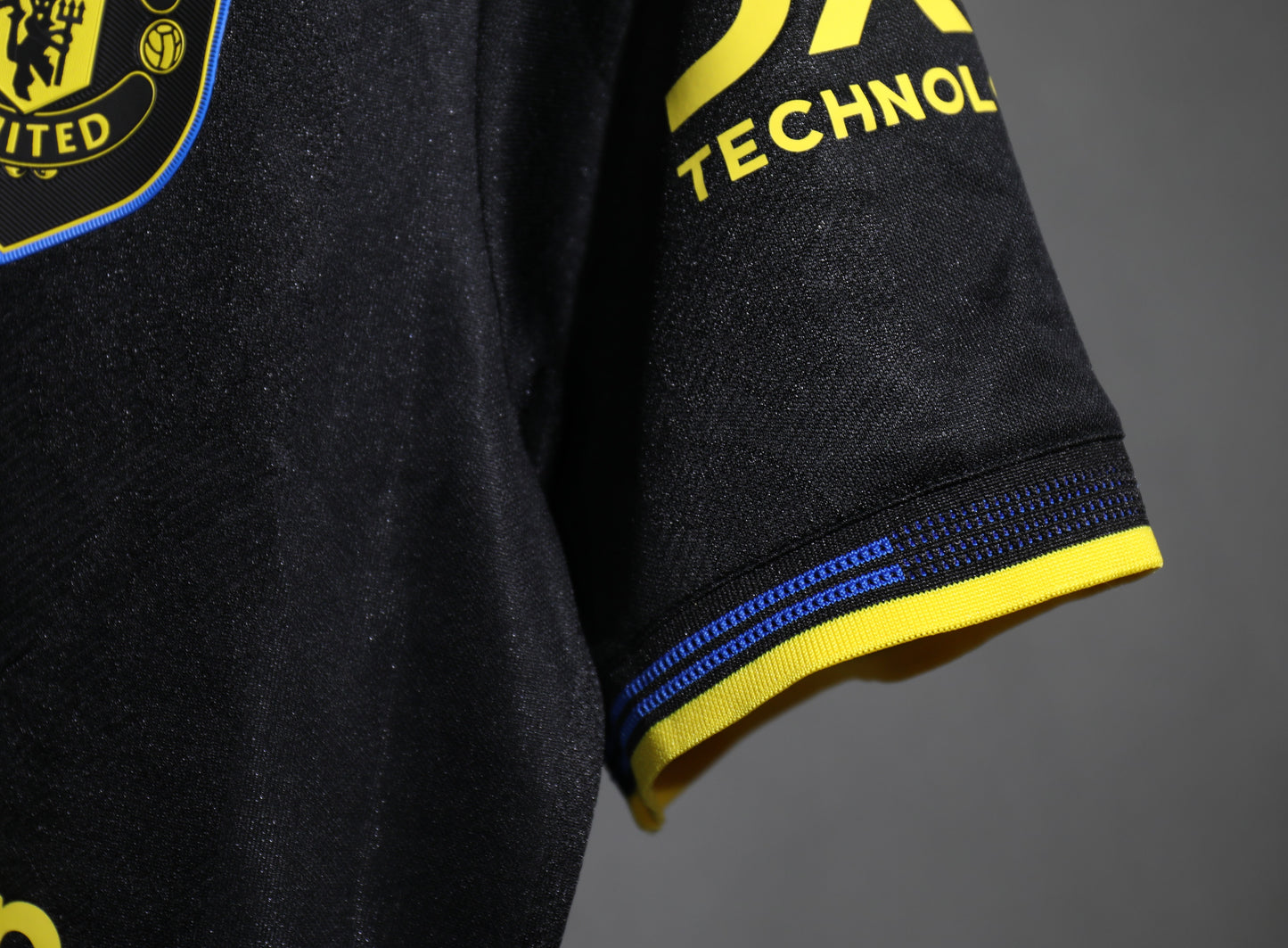 MANCHESTER UNITED TERZA MAGLIA THIRD AWAY BLACK NERO 25 / 26