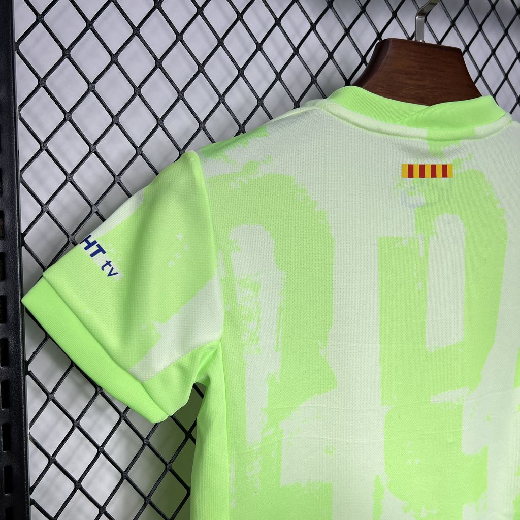 BARCELLONA KIT BIMBO AWAY SECONDA MAGLIA TRASFERTA 24 / 25