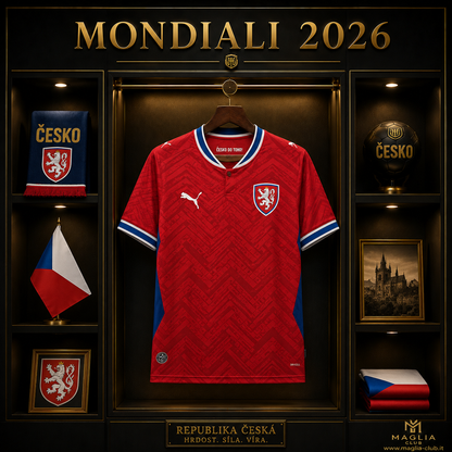 REPUBBLICA CECA PRIMA MAGLIA HOME CASA MONDIALI 26