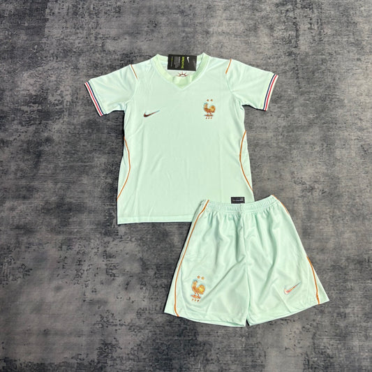 FRANCIA KIT BIMBO SECONDA MAGLIA AWAY FUORI CASA MONDIALI 26