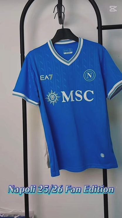 NAPOLI PRIMA MAGLIA HOME  CASA 25 / 26 CAMPIONI D'ITALIA