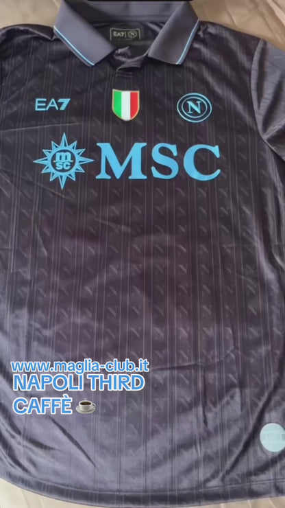 NAPOLI TERZA MAGLIA THIRD CAFFÈ 25 / 26 CAMPIONI D'ITALIA