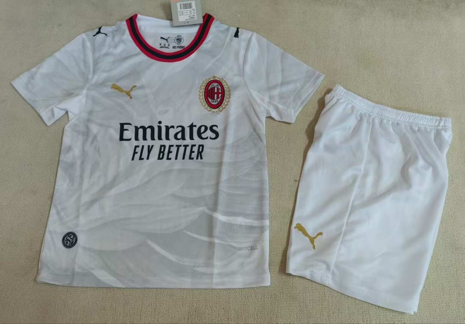 MILAN KIT BIMBO SECONDA MAGLIA AWAY TRASFERTA 26 / 27