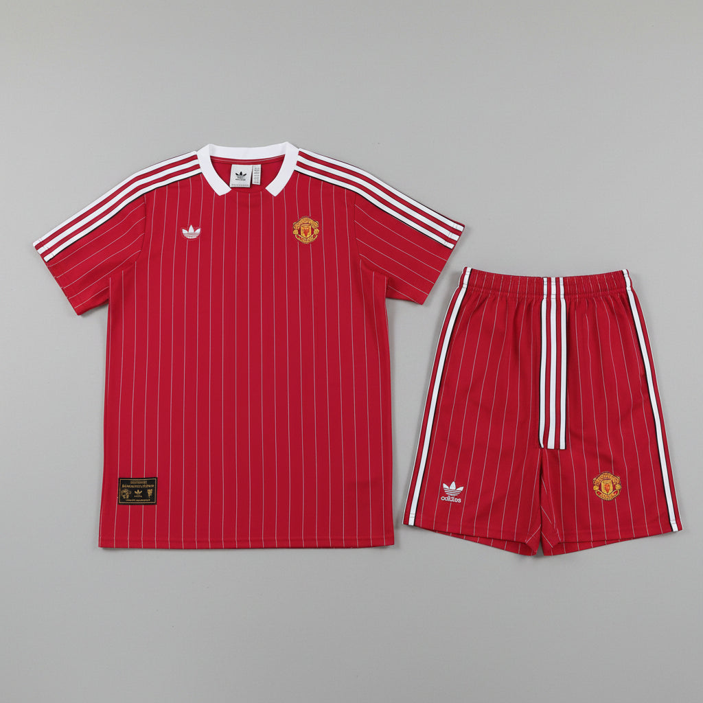 MANCHETER UNITED KIT ALLENAMENTO Retrò Rosso maglia e pantaloncino