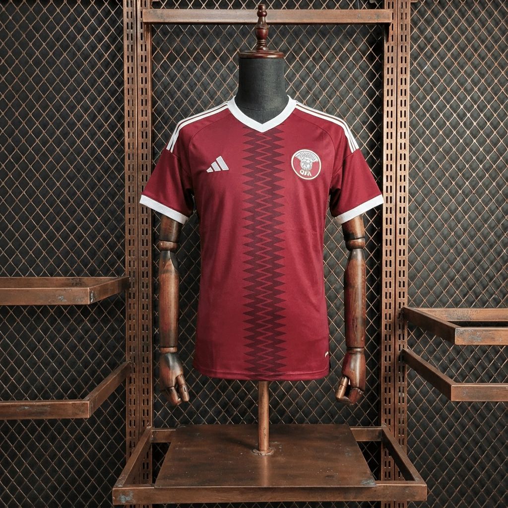 QATAR PRIMA MAGLIA HOME CASA MONDIALI 26