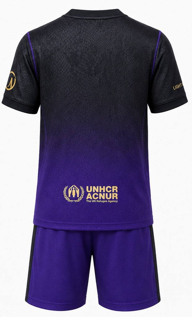 BARCELLONA KIT BIMBO SECONDA MAGLIA AWAY TRASFERTA 26 / 27