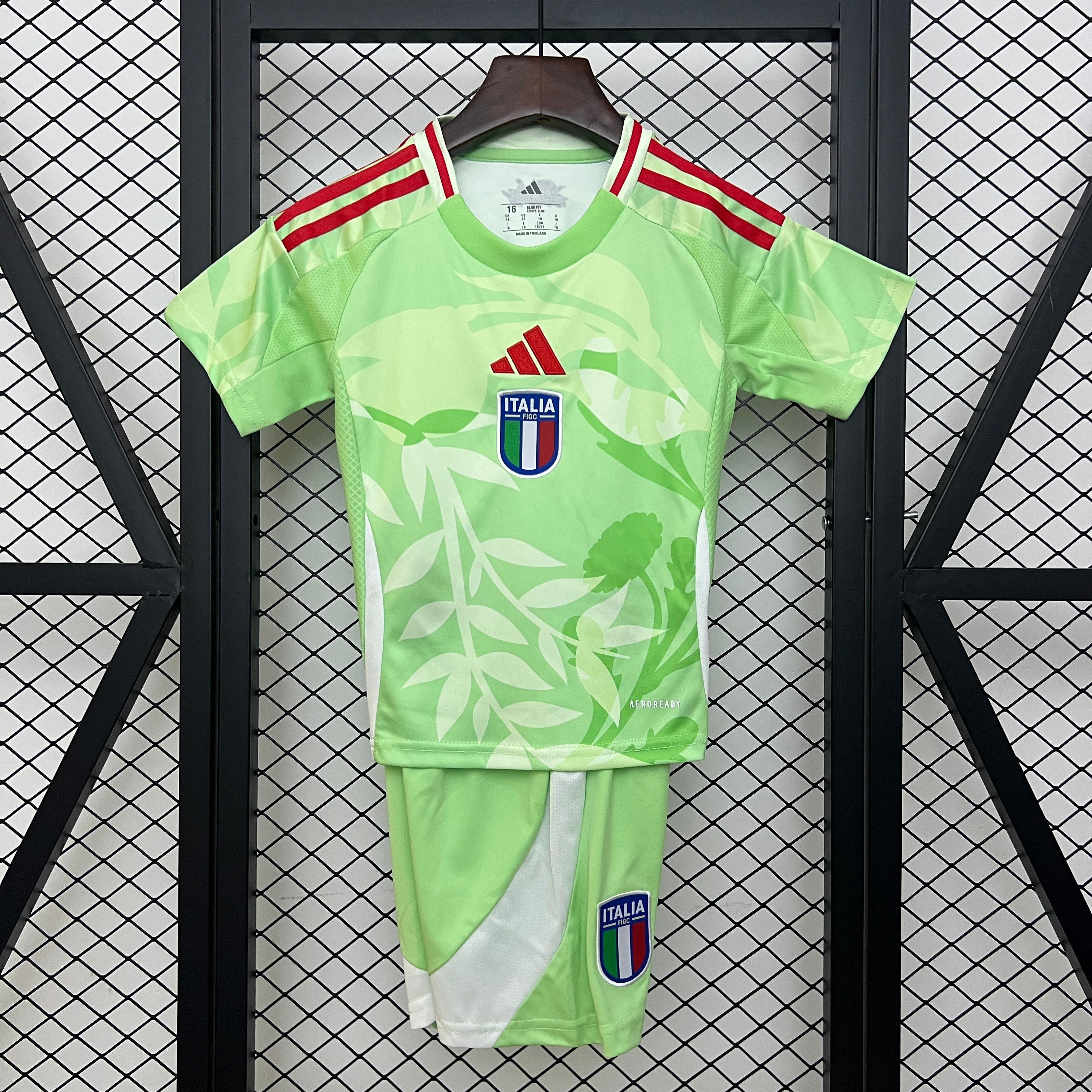 ITALIA MAGLIA VERDE ALLENAMENTO 2025
